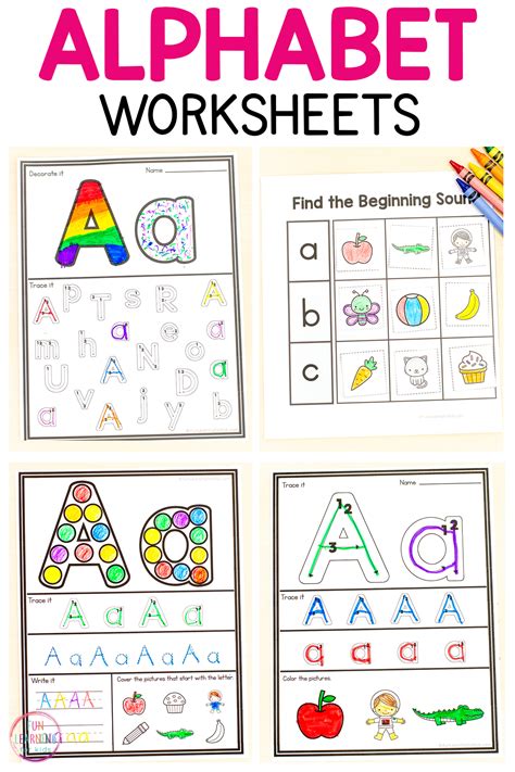 Free Preschool & Kindergarten Alphabet & Letters .
